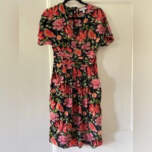 & OTHER STORIES Peony Print Dress size 6